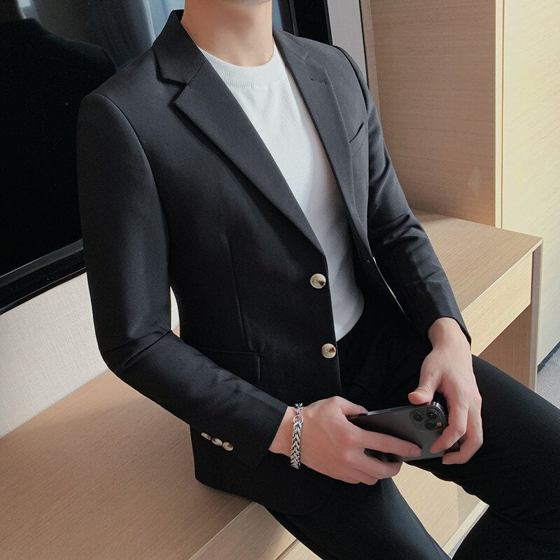 Blazer Masculino Britânico Lux