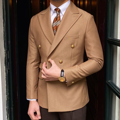 Blazer Abotoamento Duplo Moblan