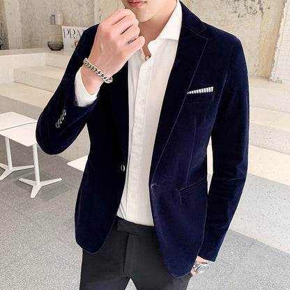 Blazer Masculino Veludo Alessio