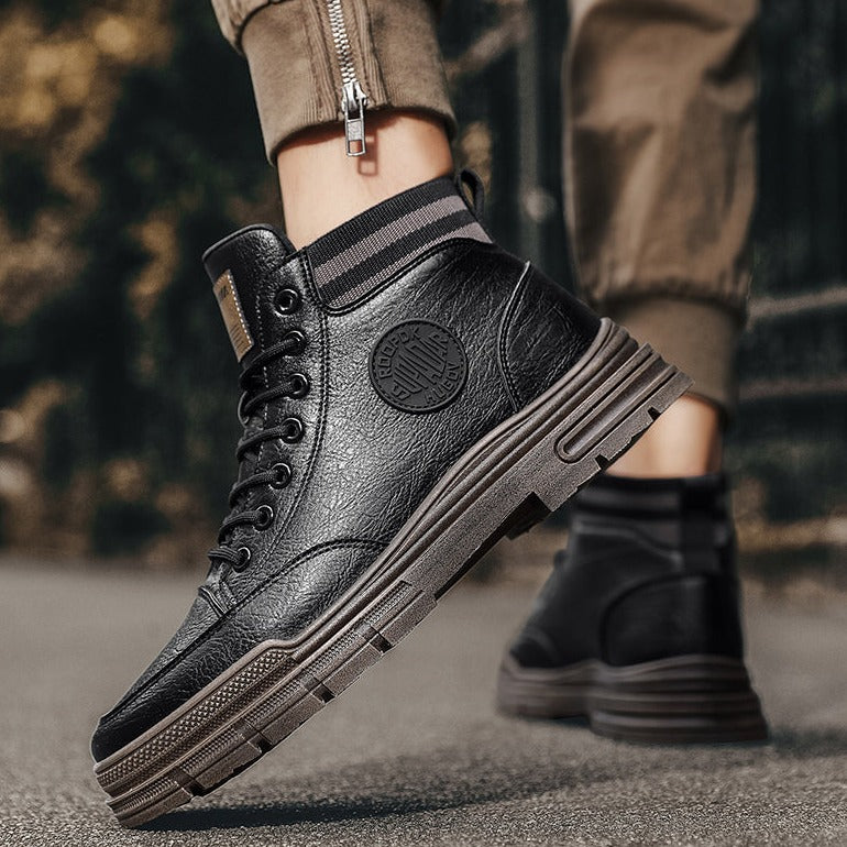 Bota de Couro Chelsea - Mensfield Shop