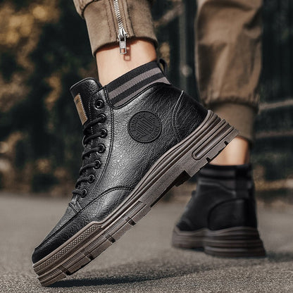 Bota de Couro Chelsea - Mensfield Shop