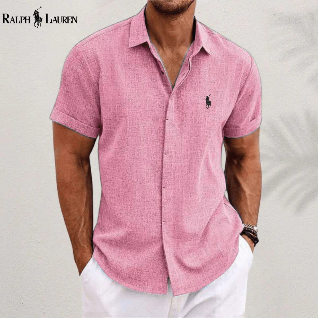 Ꮢalph Ⅼauren™ Classic Linen-Cotton Shirt