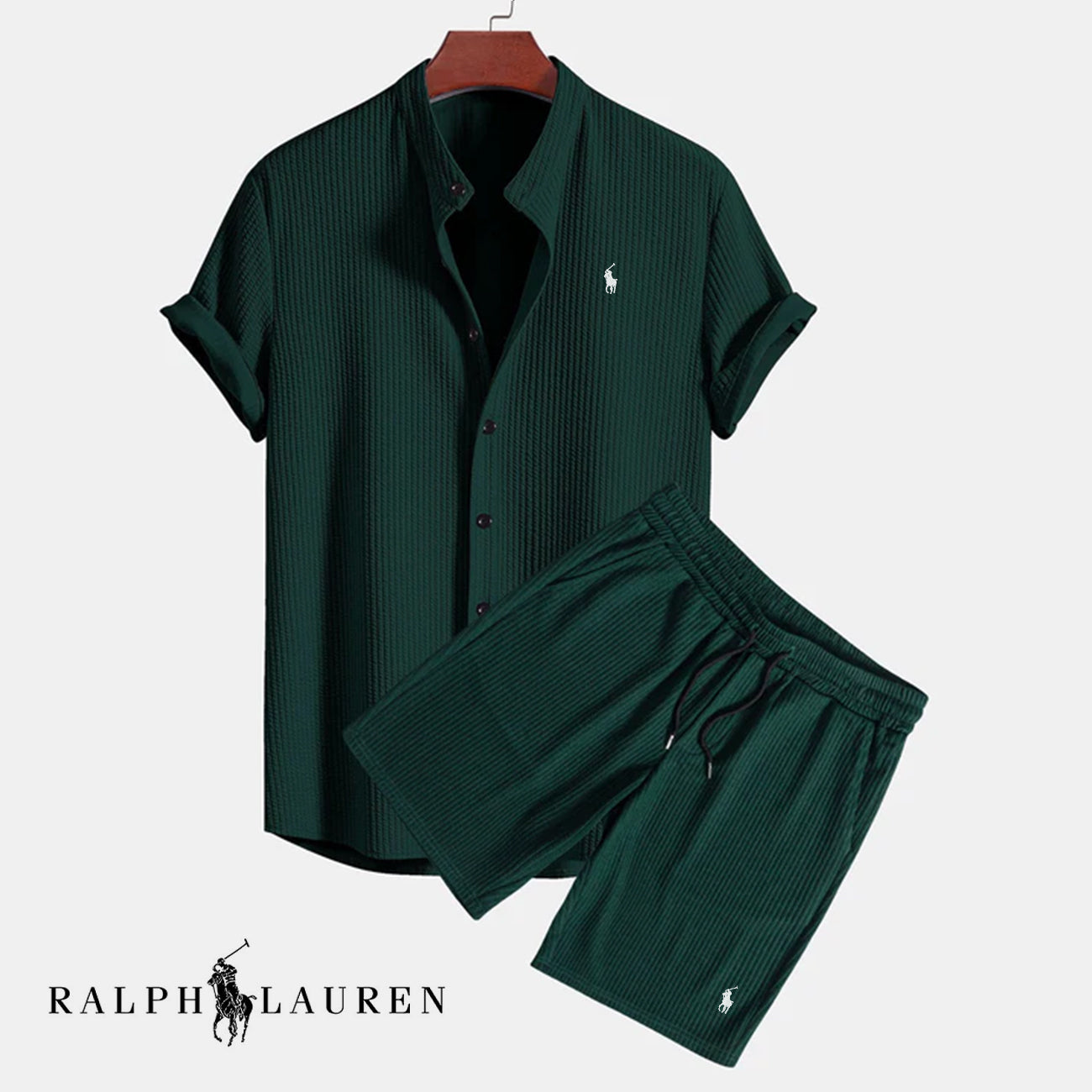 ᏒΑLΡH LΑURΕΝ™ Premium Shirt & Shorts Set