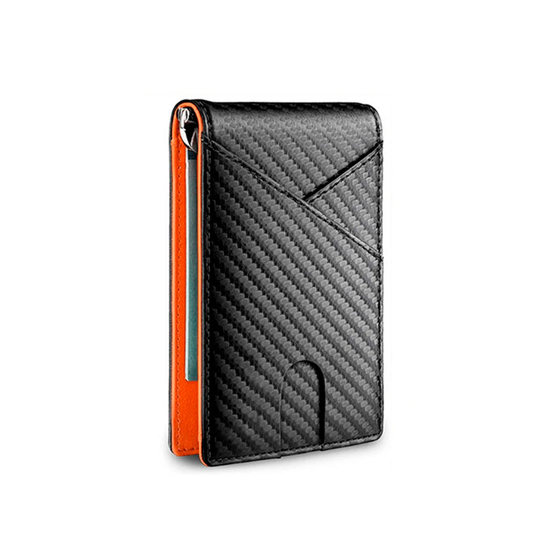 Carteira Masculina Detalhe em Carbono Mensfield