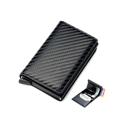 Carteira Masculina Rfid Carbono Mensfield