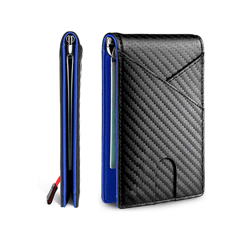 Carteira Masculina Detalhe em Carbono Mensfield