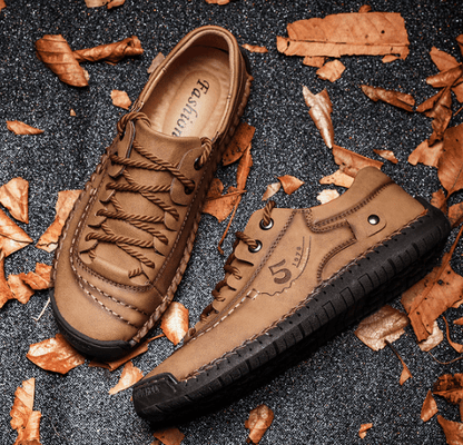 Sapato Vintage de Couro Masculino - Mensffield Shop