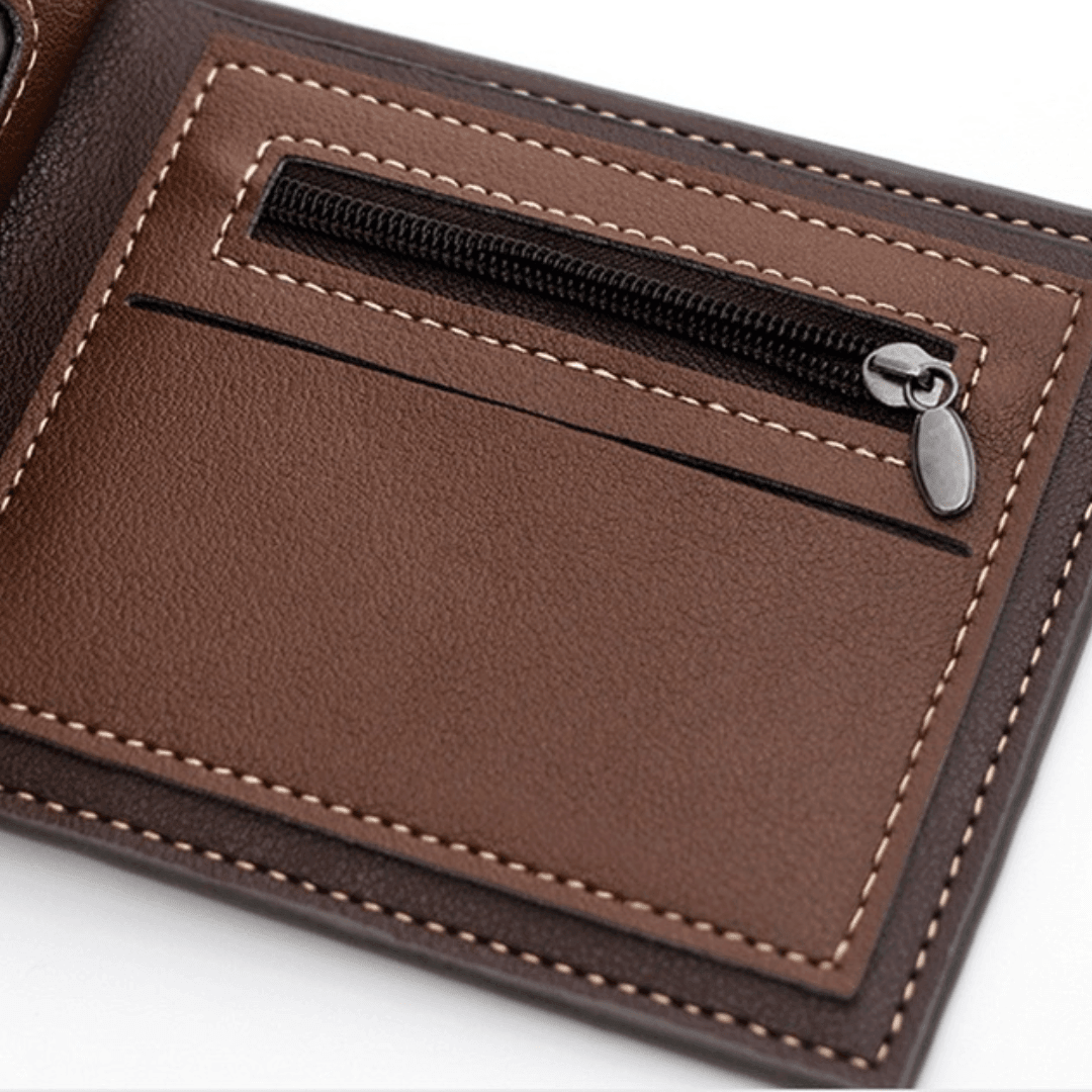 Carteira de couro masculina menbense - Mensfield Shop