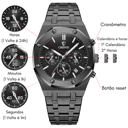 Relógio Masculino Submarine - Mensfield Shop