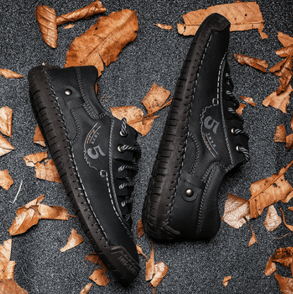 Sapato Vintage de Couro Masculino - Mensffield Shop
