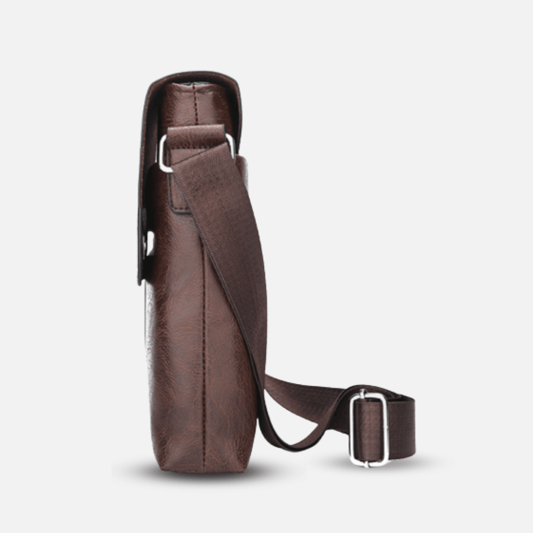 Bolsa Jeep de Couro Transversal - Mensfield Shop
