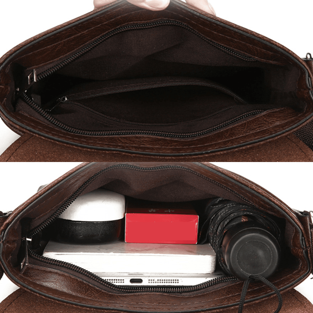 Bolsa Jeep de Couro Transversal - Mensfield Shop