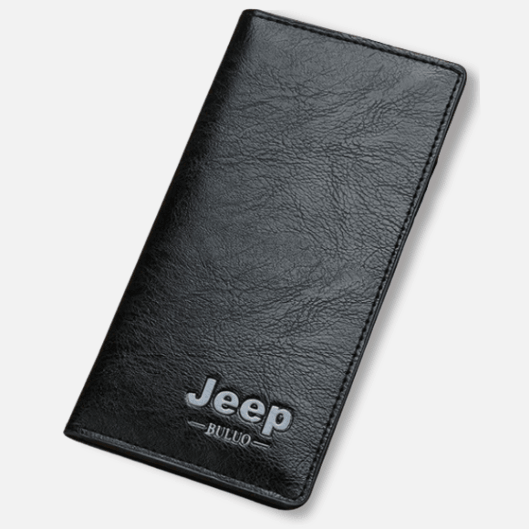 Carteira JEEP de couro executiva - Mensfield Shop