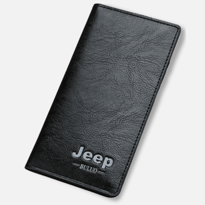 Carteira JEEP de couro executiva - Mensfield Shop
