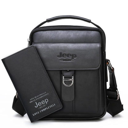 Bolsa Jeep de Couro com Fecho em Metal - Mensfield Shop
