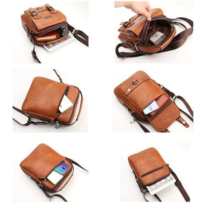 Bolsa Jeep de couro vintage - Mensfield Shop