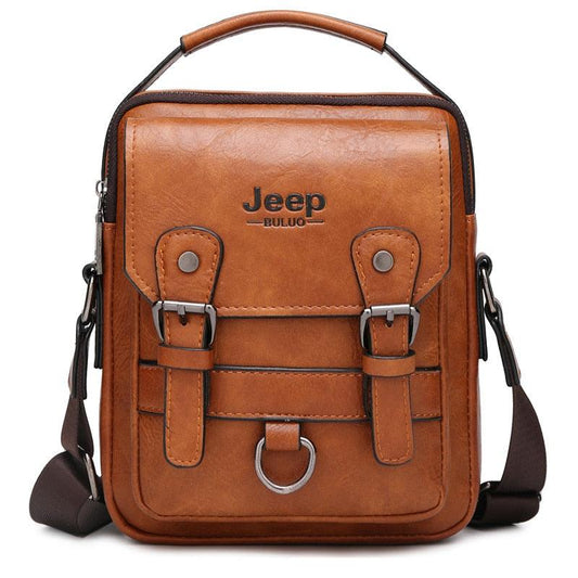 Bolsa Jeep de couro vintage - Mensfield Shop