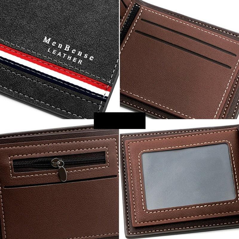 Carteira de couro masculina menbense - Mensfield Shop