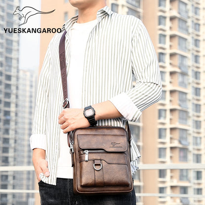 Bolsa de Couro Transversal Knup