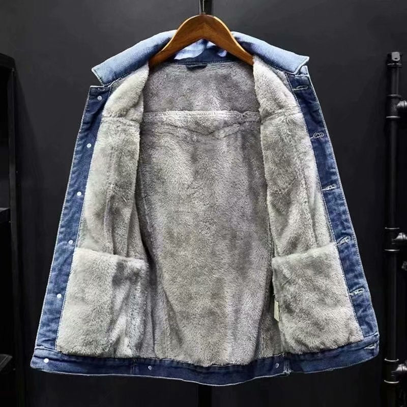Jaqueta Jeans Oxford Masculina
