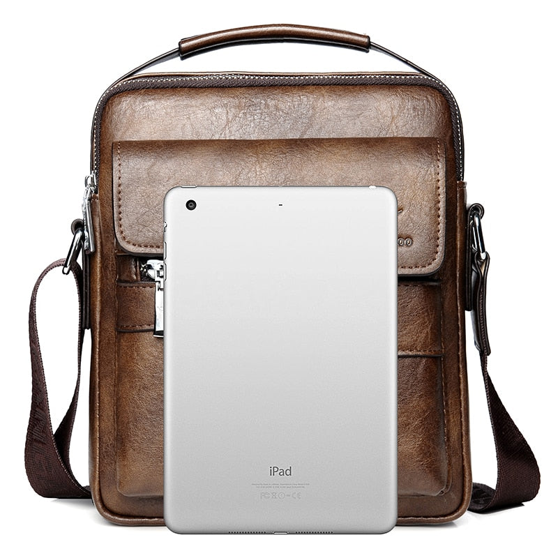 Bolsa de Couro Transversal Knup
