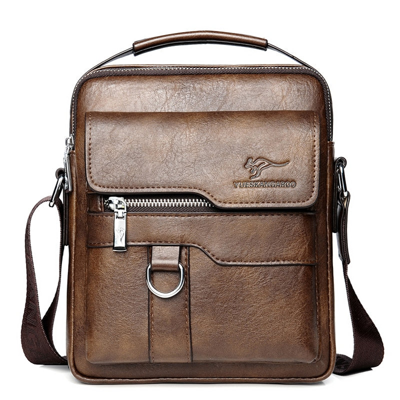 Bolsa de Couro Transversal Knup