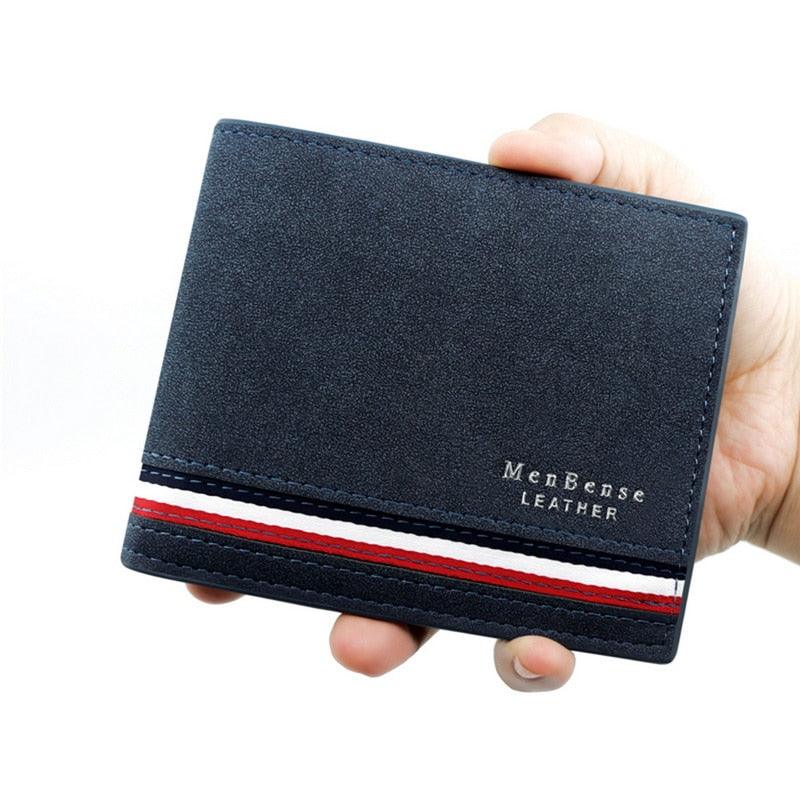 Carteira de couro masculina menbense = Mensfield Shop