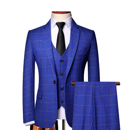 Kit Terno Masculino + Colete + Calça Mensfield