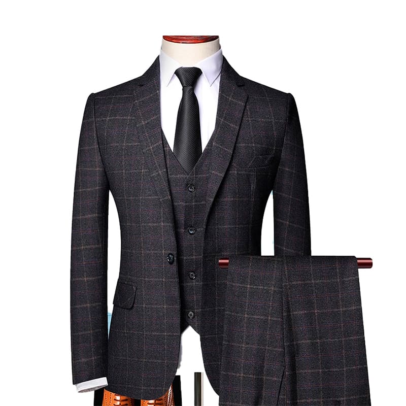 Kit Terno Masculino + Colete + Calça Mensfield