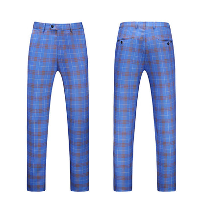 Terno Masculino Xadrez Vintage Mensfield Paletó + Colete + Calça 