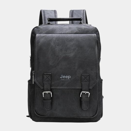 Mochila JEEP de Couro Elegance - Mensfield Shop