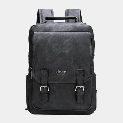 Mochila JEEP de Couro Elegance - Mensfield Shop