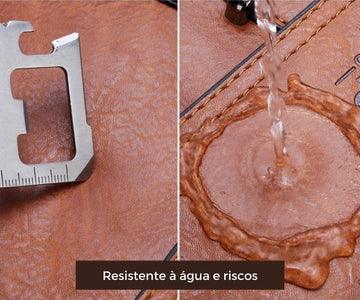 Mochila JEEP de Couro Elegance - Mensfield Shop