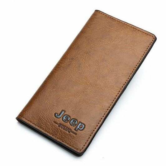 Carteira JEEP de couro executiva - Mensfield Shop