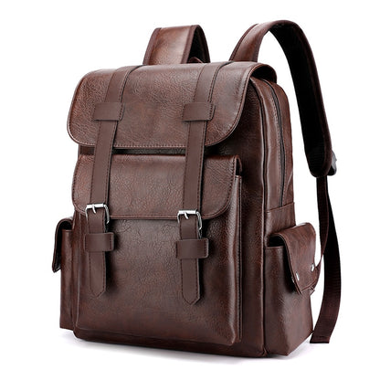 Mochila de Couro Vintage