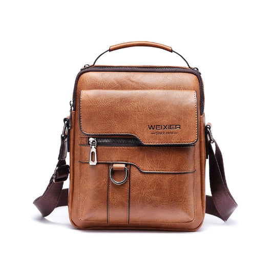 Bolsa Transversal de Couro Vintage