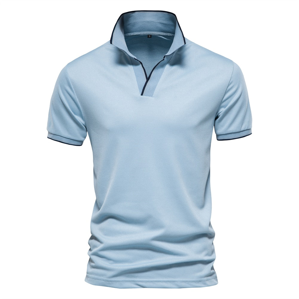 Camisa Masculina Polo Manga Curta - Mensfield Shop