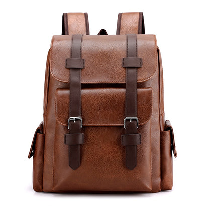Mochila de Couro Vintage