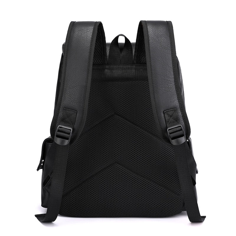 Mochila de Couro Vintage