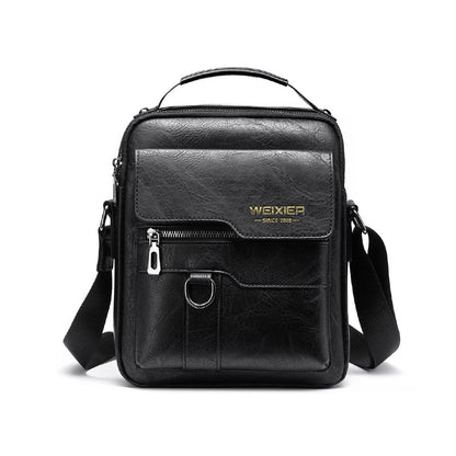 Bolsa Transversal de Couro Vintage