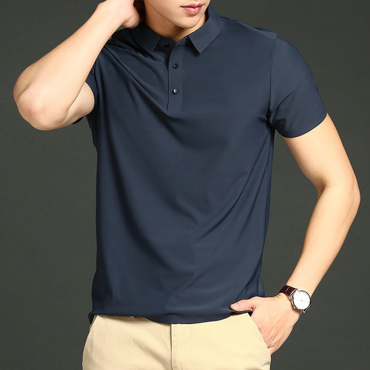 Camisa Polo Elegance - Tecido Elástico