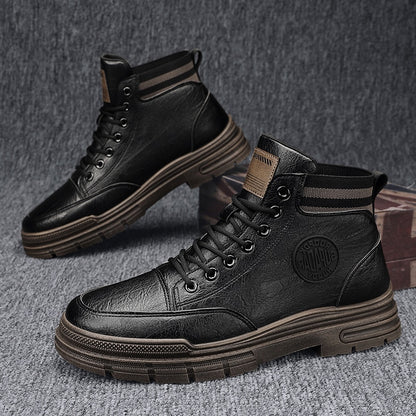 Bota de Couro Chelsea - Mensfield Shop
