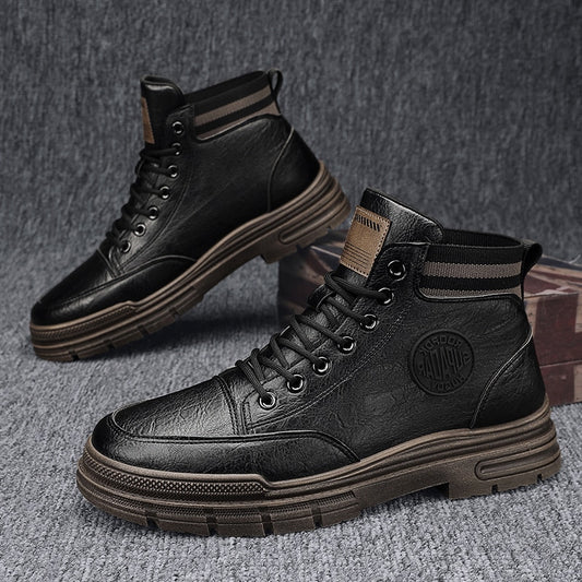 Bota de Couro Chelsea - Mensfield Shop