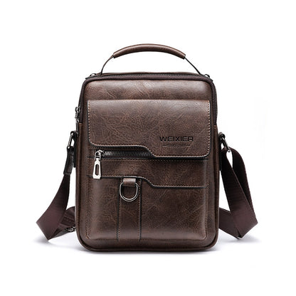 Bolsa Transversal de Couro Vintage