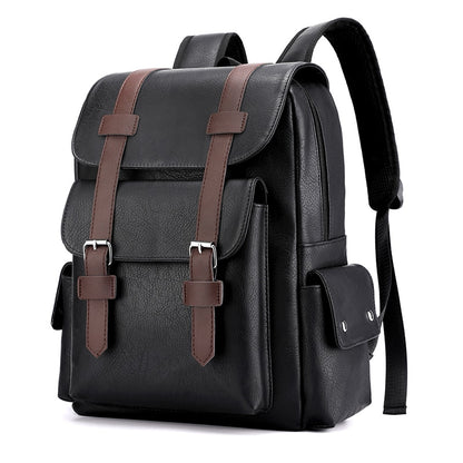 Mochila de Couro Vintage