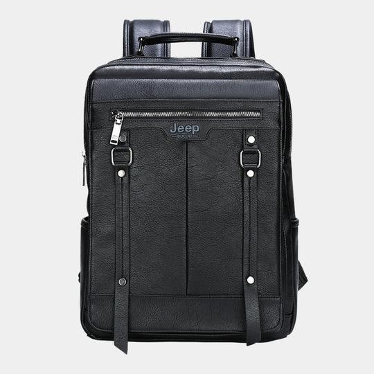 Mochila JEEP de Couro Executive - Mensfield Shop
