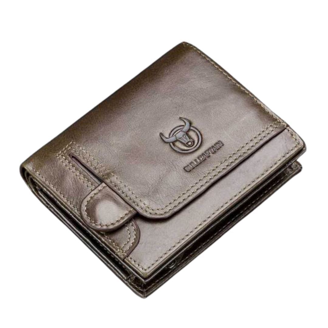 Carteira Masculina de Couro Buffalo