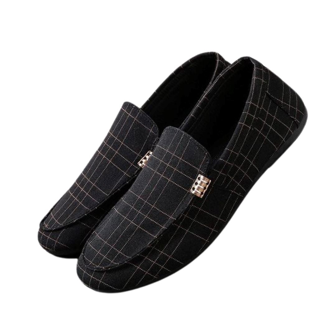 Mocassim Masculino Xadrez